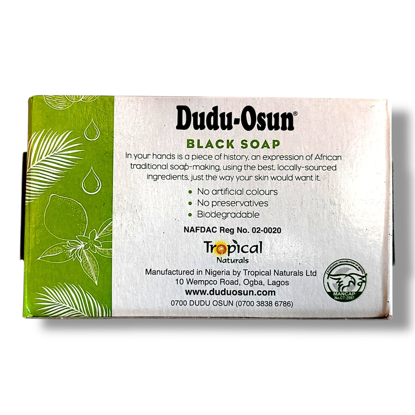 Dudu - Osun® BLACK SOAP FRESH FRAGRANCE - Pure Scents