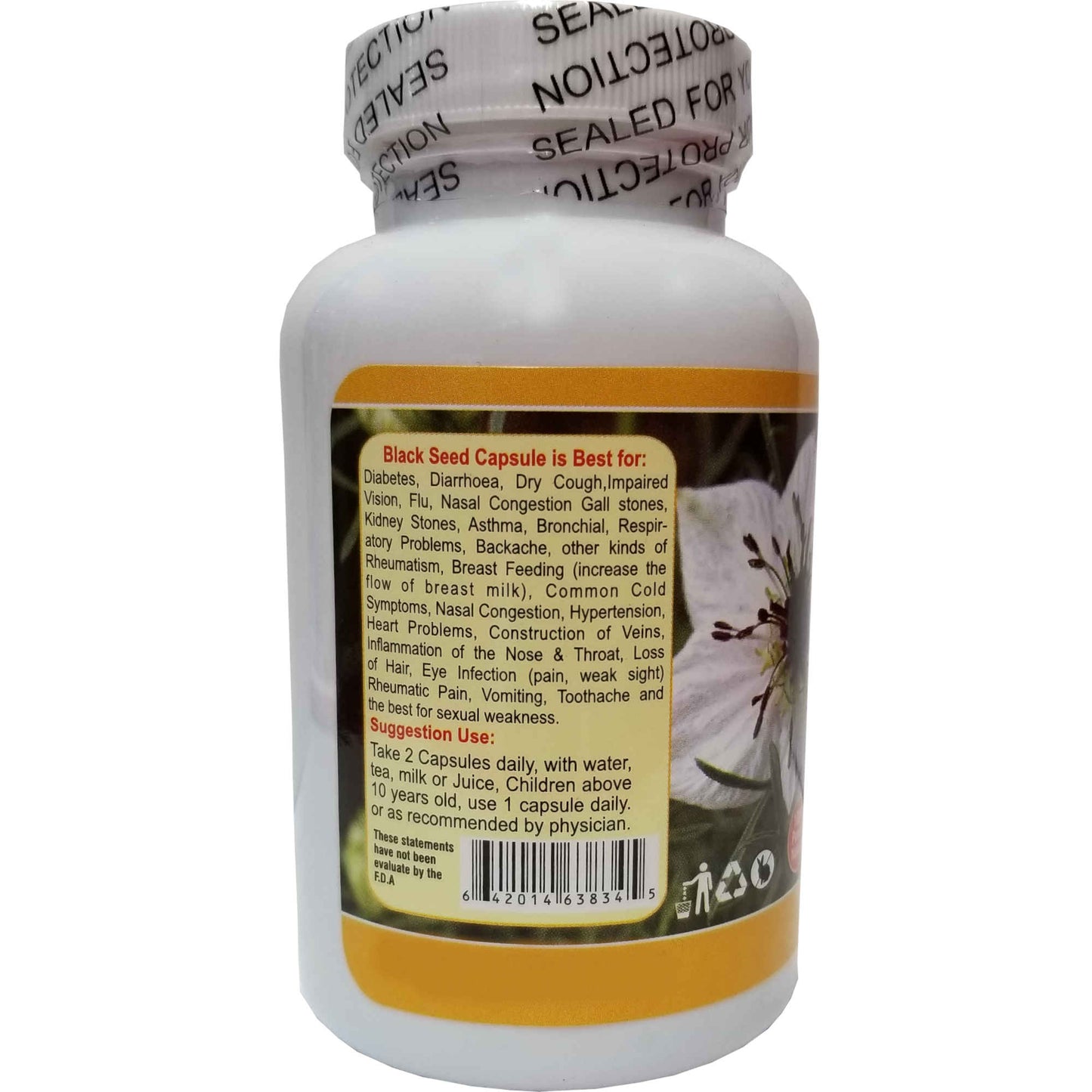 Essential Palace Organic Black Seed Softgel Capsules, Cures All, 90 Count - Pure Scents