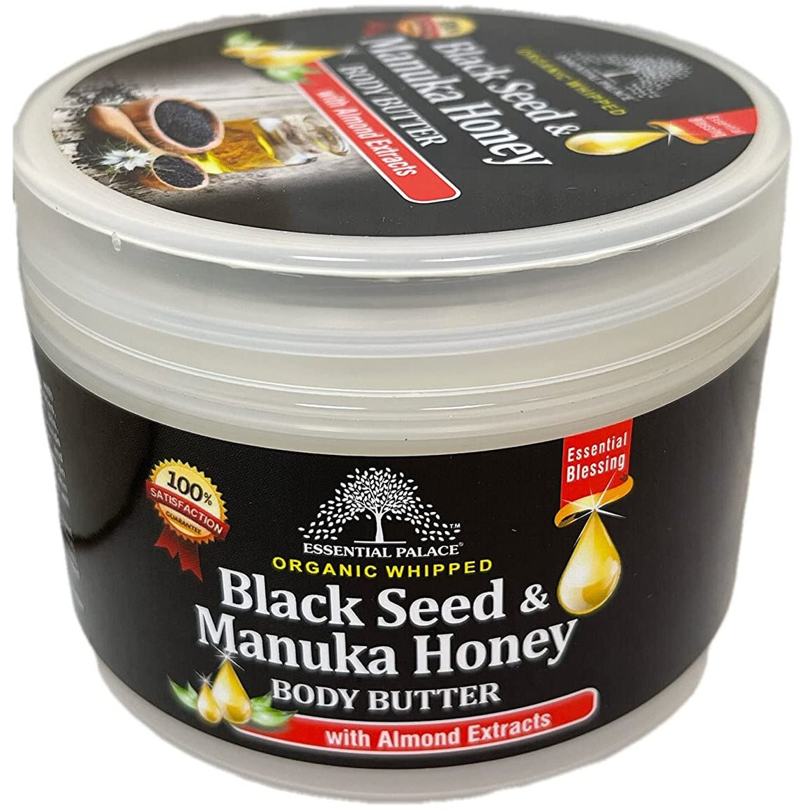 Essential Palace Organic Whipped Black Seed & Manuka Honey Body Butter - Pure Scents
