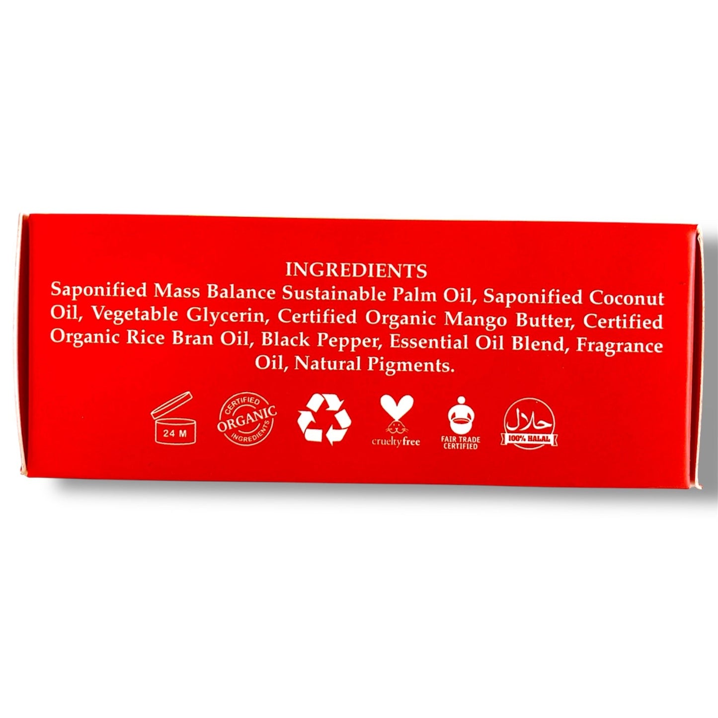 MANGO BUTTER SOAP With Rice Bran Oil & Black Pepper - Pure Scents