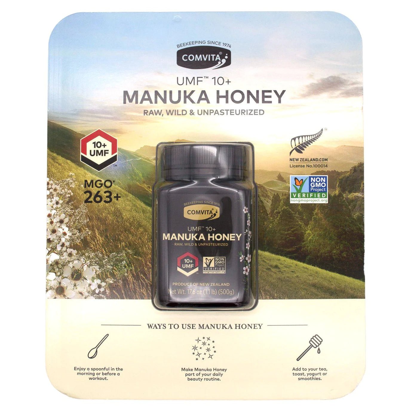 MANUKA HONEY, Raw, Wild & Unpasteurized - Pure Scents