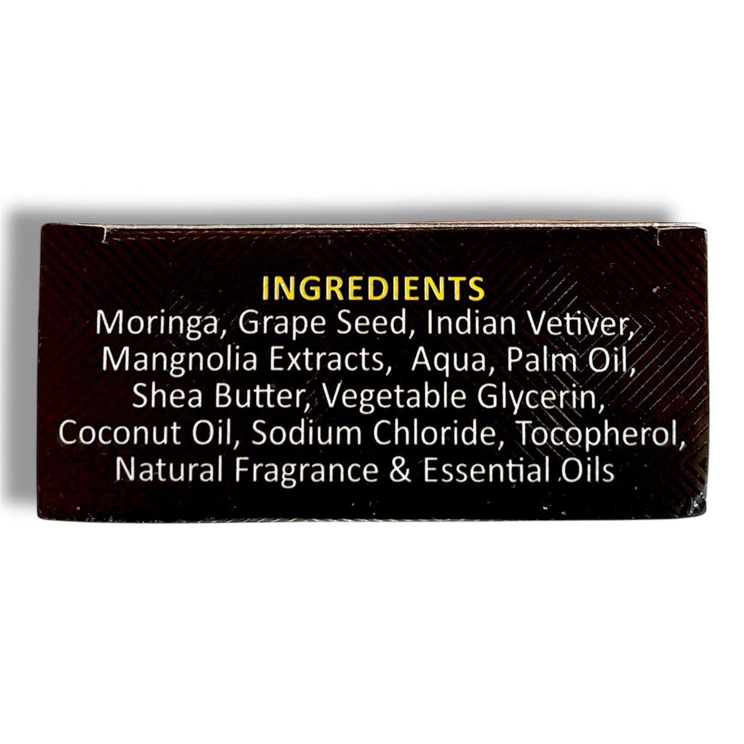 Moringa & Grape Seed Soap With Indian Vetiver & Magnolia Extracts - Pure Scents