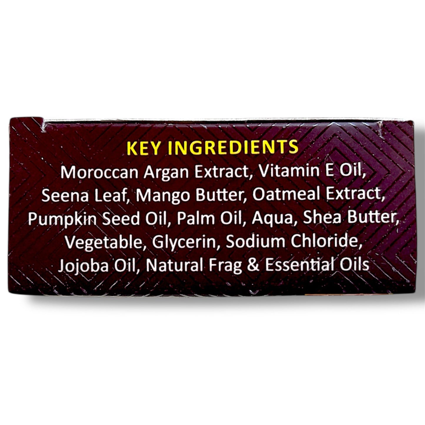 Morrocan Argan Oil & Seena Leaf Soap with Vitamin E Oil, & Jojoba Extracts - Pure Scents