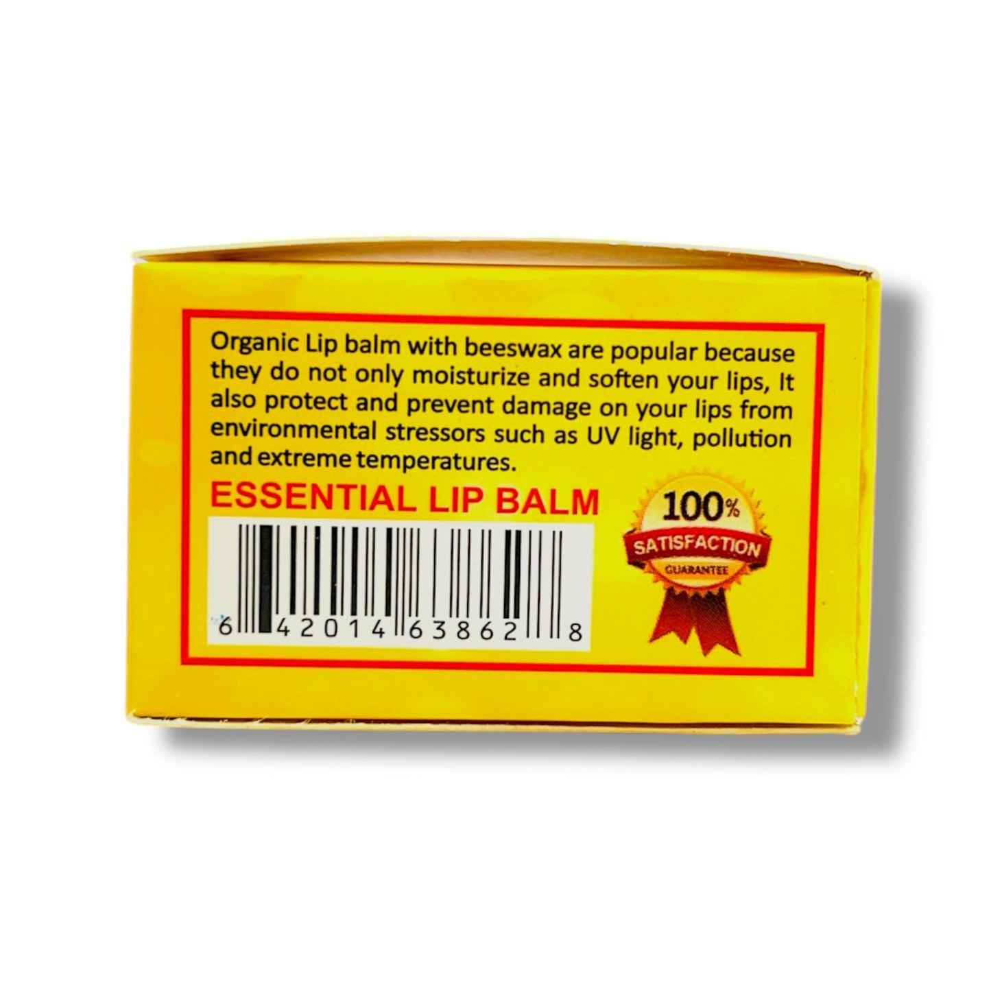 ORGANIC 24K GOLD & SAFFRON with Red Rose Extracts LIP BALM - Pure Scents