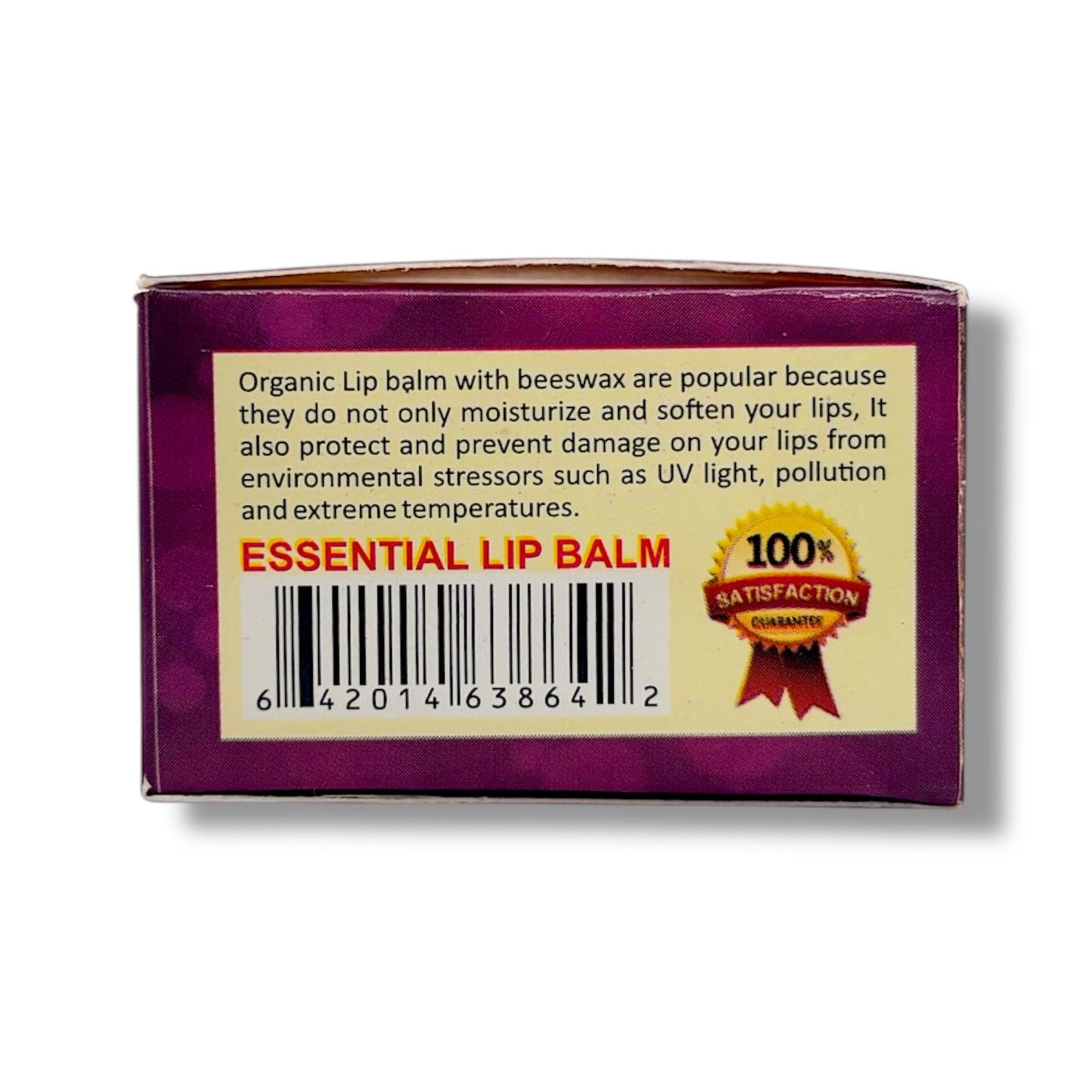 ORGANIC ARGAN OIL & OAT MEAL with Peach Extracts LIP BALM® - Pure Scents