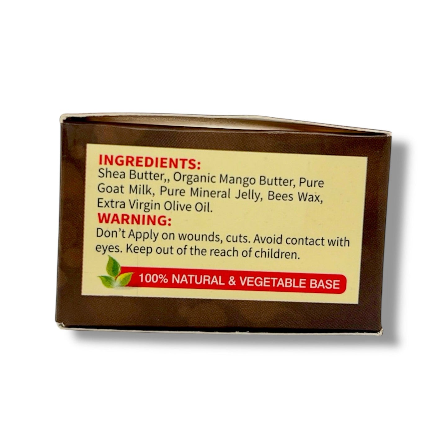 ORGANIC TRIPPLE BUTTER & GOAT MILK with Mango Extracts - LIP BALM - Pure Scents