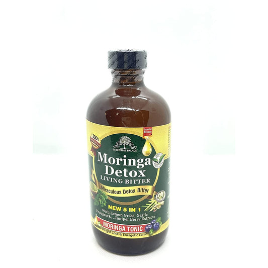 Essential Palace Moringa Detox Living Bitter 8Oz