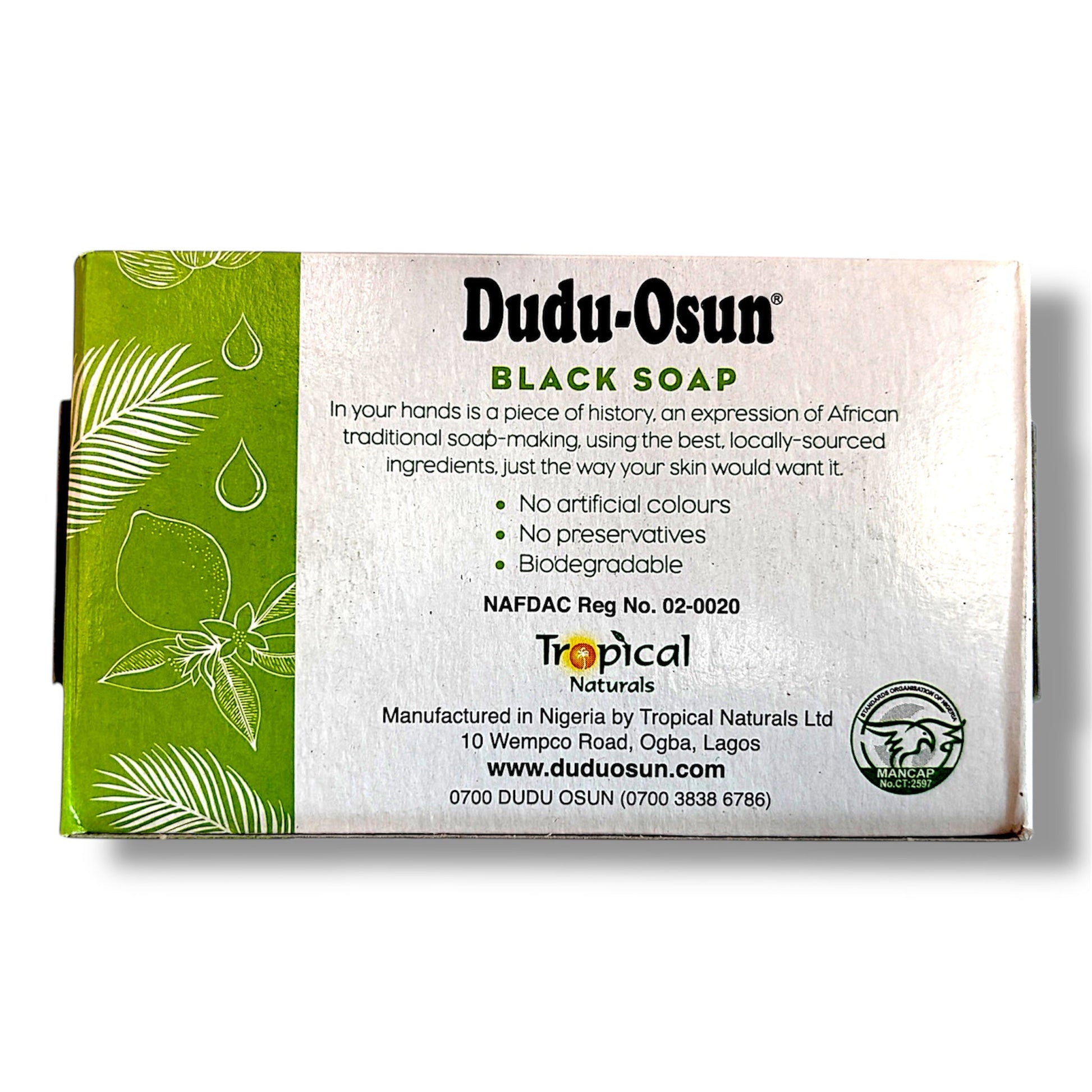 Dudu - Osun® BLACK SOAP FRESH FRAGRANCE - Pure Scents