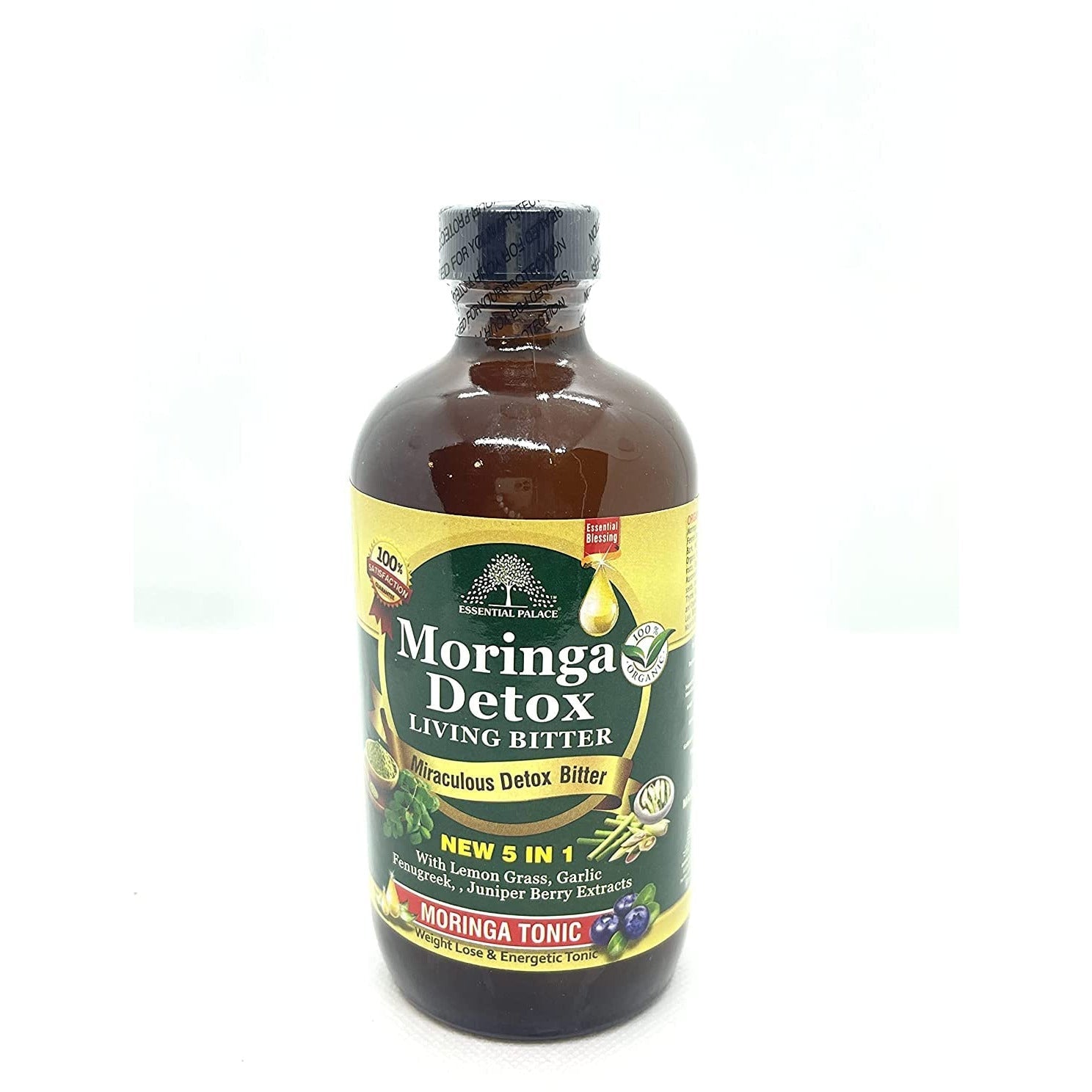 Essential Palace Moringa Detox Living Bitter 8Oz - Pure Scents