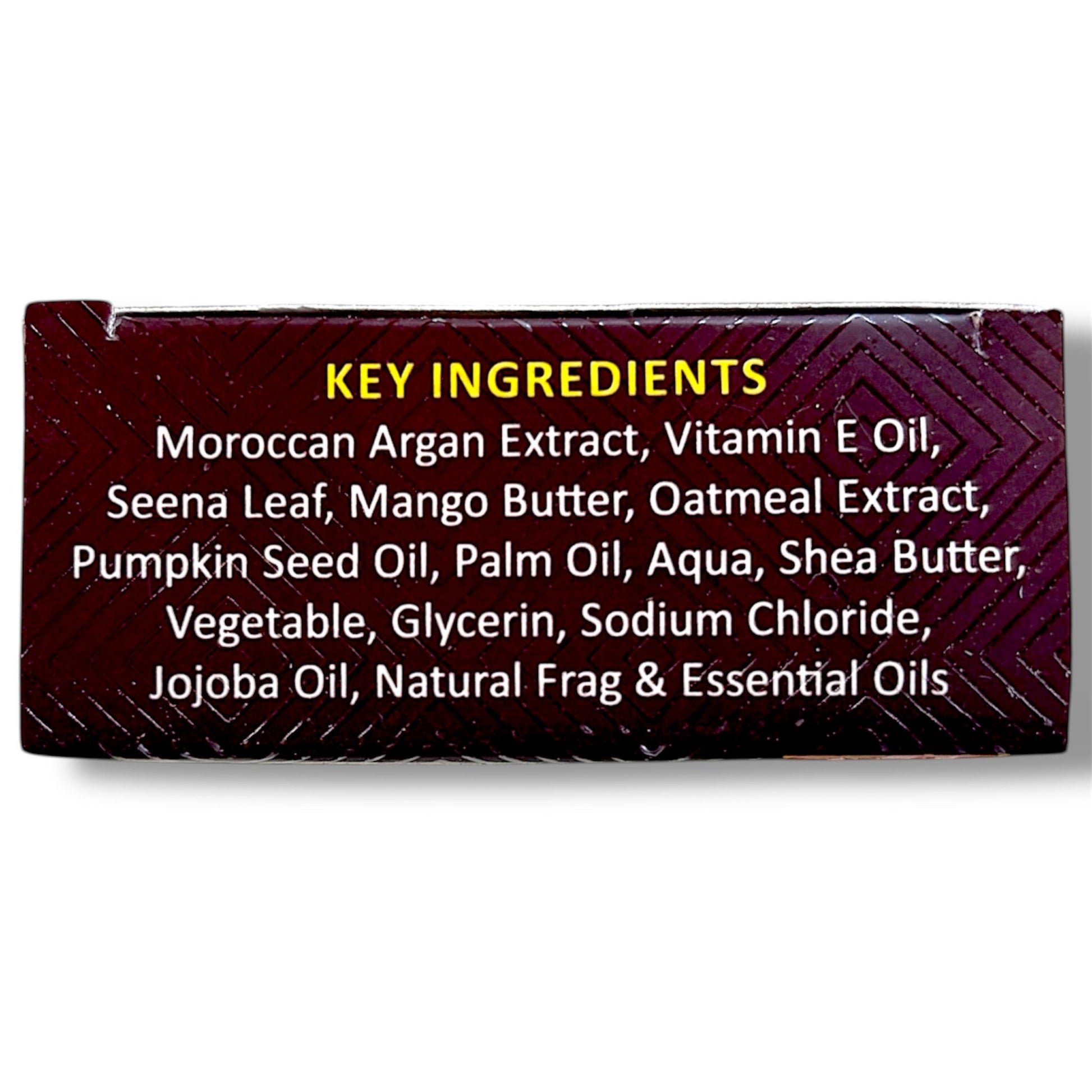 Morrocan Argan Oil & Seena Leaf Soap with Vitamin E Oil, & Jojoba Extracts - Pure Scents