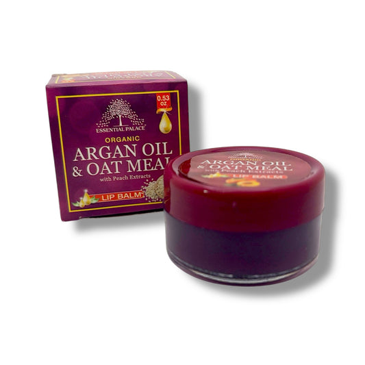 ORGANIC ARGAN OIL & OAT MEAL with Peach Extracts LIP BALM® - Pure Scents