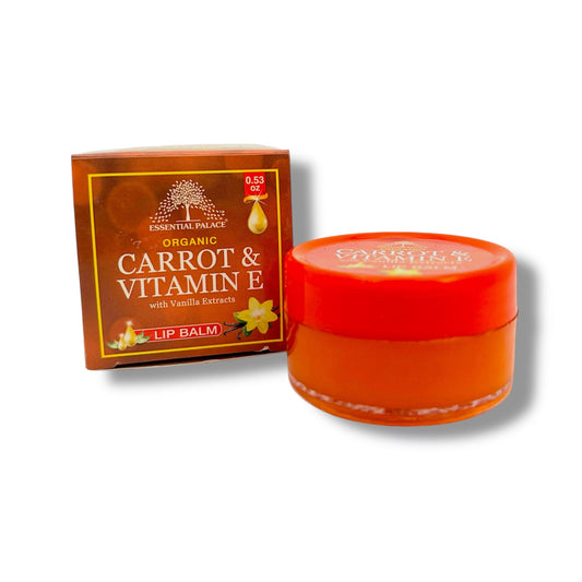 ORGANIC CARROT & VITAMIN E with Vanilla Extracts LIP BALM - Pure Scents