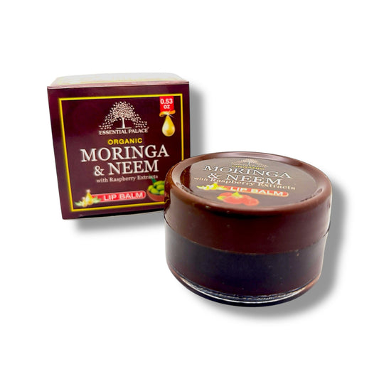 ORGANIC MORINGA & NEEM with Raspberry Extracts LIP BALM - Pure Scents